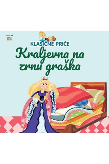 Kraljevna na zrnu graška (Slikovnica) - naslovnica