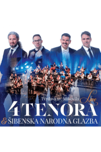 4 tenora i Šibenska narodna glazba - Tvrđava Sv. Mihovila - Live CD - omot
