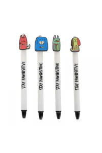 Kemijska olovka iTotal piši briši Stay pawsitive sortirano XL2162 36/1