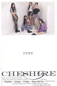 Itzy - Cheshire Standard (Normal) [Ver. B] CD - omot
