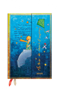 Planer dnevni 2026 10x14cm - mini magnet The Little Prince Paperblanks