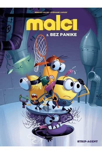 MALCI 2: Bez panike (Strip) - naslovnica