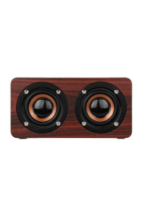 Zvučnik prijenosni bežični Bluetooth 15 cm HS - BT 182 tamno drvo - slika proizvoda