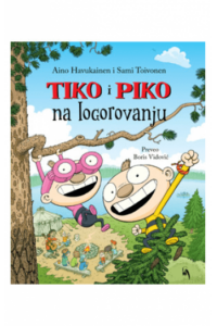 Tiko i Piko na logorovanju (Slikovnica) - naslovnica