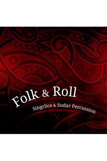 Singrlice & Sudar Percussion - Folk & Roll CD - omot
