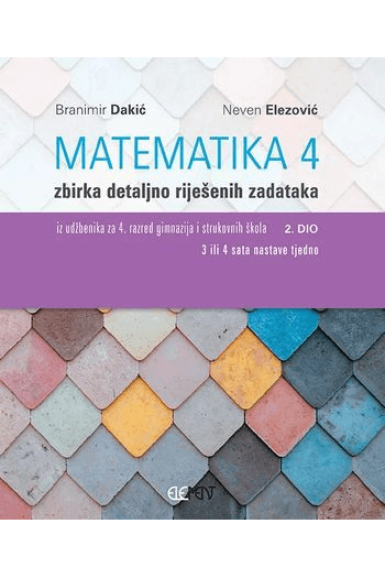 Matematika 4 - 2. dio (4. razred) zbirka riješenih zadataka - naslovnica