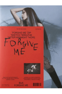 Boa - Forgive Me (Hate Ver.) CD - omot