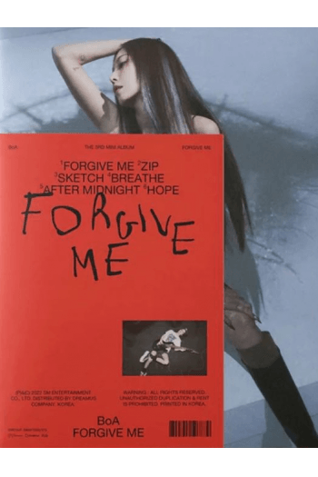 Boa - Forgive Me (Hate Ver.) CD - omot