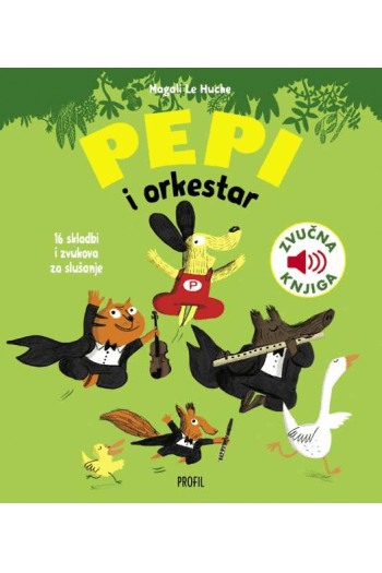 Pepi i orkestar (Slikovnica) - naslovnica