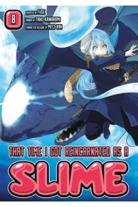 That One Time I got Reincarnated as a Slime, Vol. 08 (Manga) - naslovnica