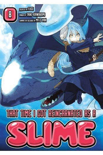 That One Time I got Reincarnated as a Slime, Vol. 08 (Manga) - naslovnica
