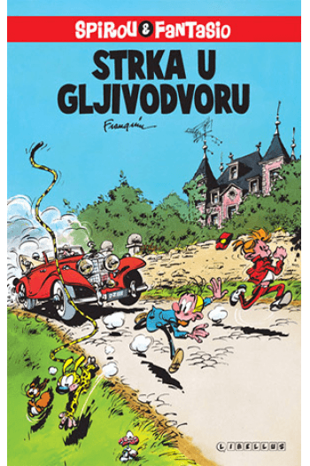 Strka u Gljivodvoru (Strip) - naslovnica