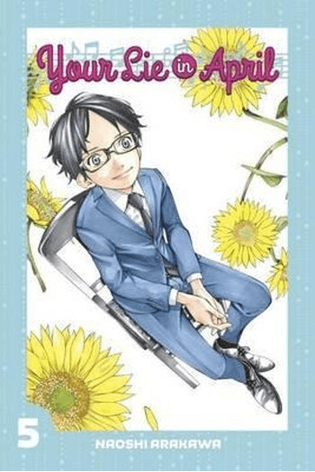 Your Lie in April, Vol. 05 (Manga) - naslovnica