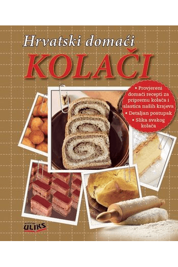 Hrvatski domaći kolači (Kuharica) - naslovnica