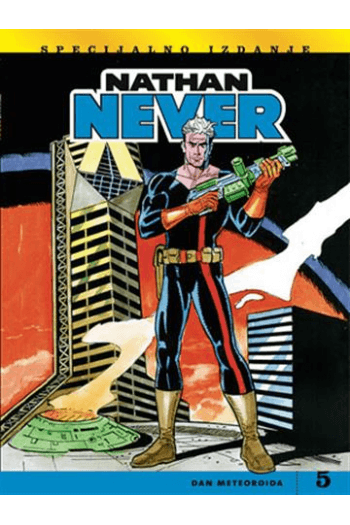 Nathan Never specijalno izdanje 5: Dan meteoroida (Strip) - naslovnica