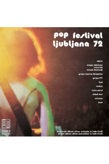 Razni izvođači - Pop Festival Ljubljana 1972 - Boom LP - omot