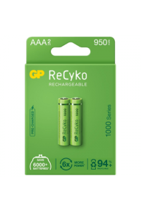GP Recyko punjive baterije 1000mAh AAA - slika proizvoda