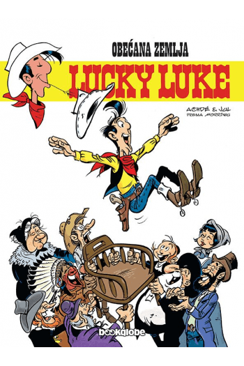 Lucky Luke Knjiga 33: Obećana Zemlja T.U. - naslovnica