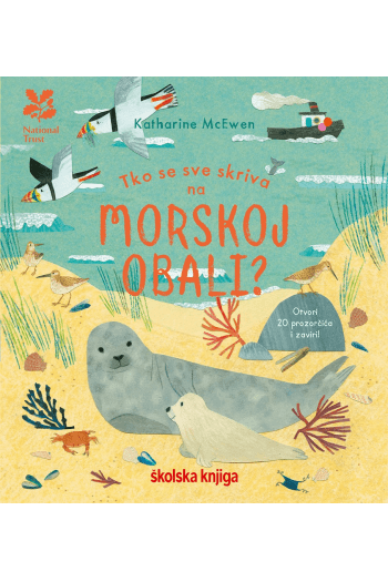 Tko se sve skriva na morskoj obali? (Slikovnica) - naslovnica