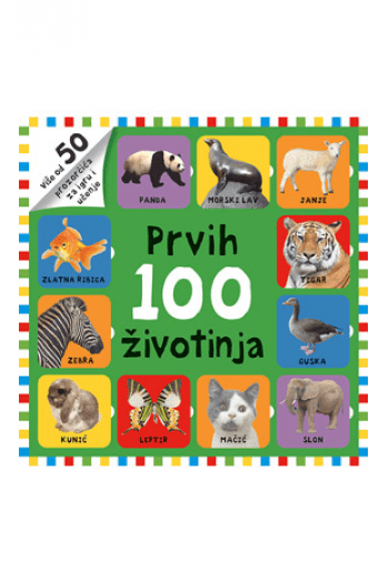 Prvih 100 životinja (Slikovnica) - naslovnica