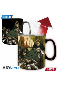 Attack On Titan - Mug Heat Change - 460 ml- Titan Eren S3