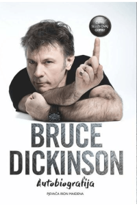 Čemu služi ovaj gumb? Bruce Dickinson - autobiografija pjevača Iron Maidena - naslovnica
