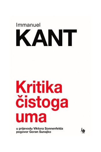 Kritika čistoga uma - naslovnica