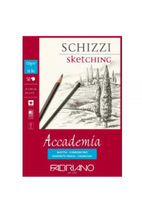 Blok Fabriano accademia A4 120g 50L spiralni 44122129 - slika proizvoda