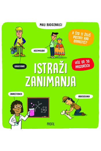 Istraži zanimanja - naslovnica