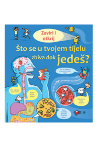 Zaviri i otkrij! Što se u tvom tijelu zbiva dok jedeš? (Slikovnica) - naslovnica
