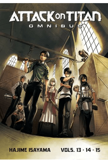 Attack on Titan Omnibus 5 (Vol. 13-15) (Manga) - naslovnica