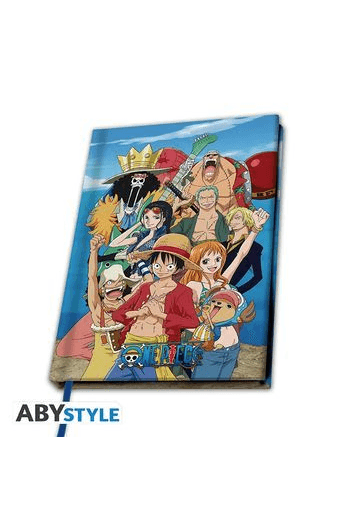 One Piece -  A5 Notebook  Straw Hat Crew - slika proizvoda