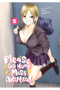 Please Go Home, Miss Akutsu! Vol. 2 (Manga) - naslovnica