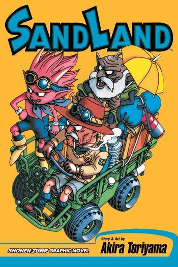 Sand Land (Manga) - naslovnica