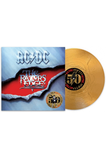 AC/DC - Razors Edge (50th anniversary gold vinyl) LP - omot