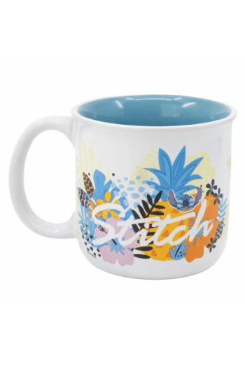 Stor Taza Ceramica Desayuno 400 ml En Caja Regalo Stitch Palms Young Adult - slika proizvoda