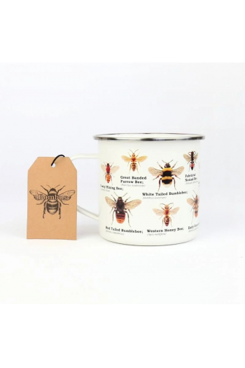 Bee Enamel Mug - slika proizvoda