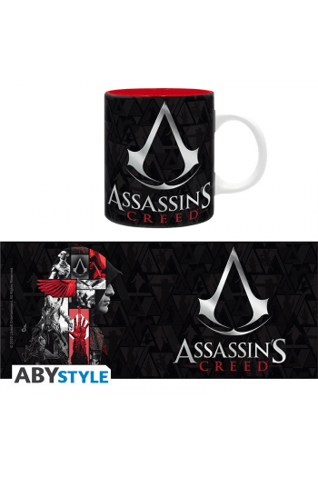 AssassinS Creed - Mug - 320 Ml - Crest Black & Red - Subli - slika proizvoda