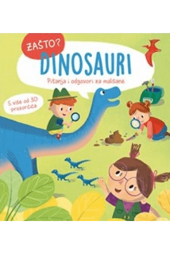 Zašto? Dinosauri - naslovnica