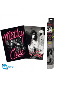 Motley Crue - Set 2 Chibi Posters - Neon And Straightjackets(52X38) - slika proizvoda