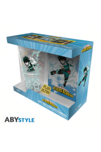 My Hero Academia - Pack XXL Glass + Pin + Pocket Notebook Heroes