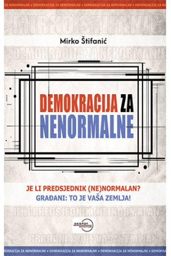 Demokracija za nenormalne - naslovnica