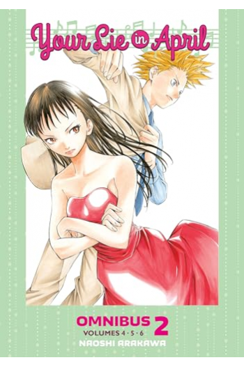Your Lie In April Omnibus, Volume 02 (Manga) - naslovnica
