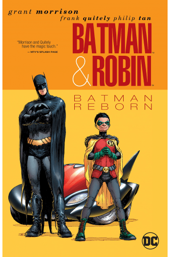 Batman & Robin Vol. 1: Batman Reborn (New Edition) (Strip) - naslovnica