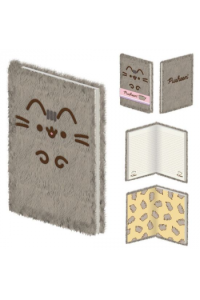 Pyramid Pusheen Plush A5 Notebook - slika proizvoda