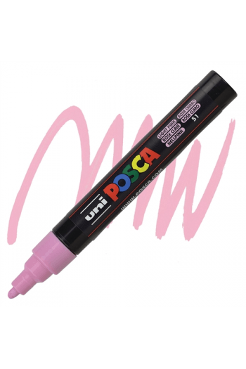 Marker Uni pc-5m Posca svijetlo rozi - slika proizvoda
