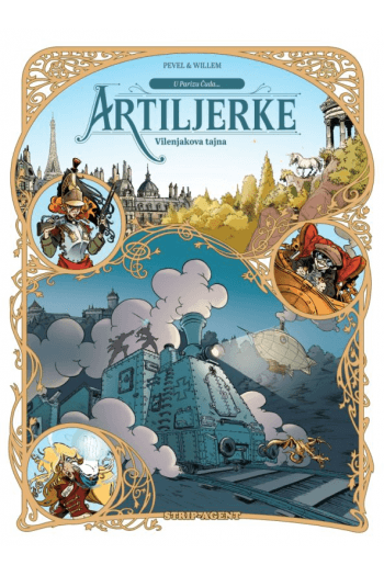 Artiljerke 3: Vilenjakova tajna (Strip) - naslovnica