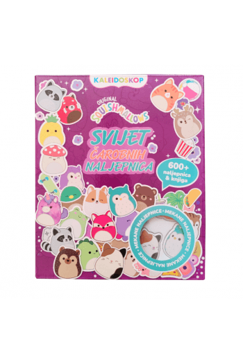 Squishmallows: Svijet čarobnih naljepnica (Slikovnica) - naslovnica