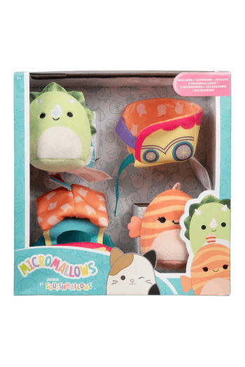Squishmallows Micromallows 6Cm - Accessory Set (Ticket To Ride) - slika proizvoda