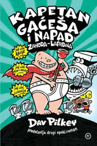 Kapetan Gaćeša i napad zahoda Laprdala (Strip) - naslovnica